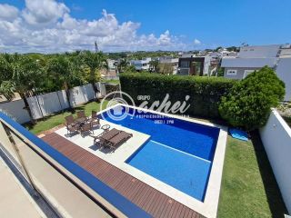 Casa de condomínio 4/4 porteira fechada à venda no Alphaville Litoral  Norte 1