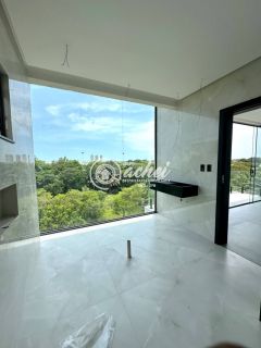 Casa de condomínio 4/4 nascente à venda no Alphaville Litoral Norte 2