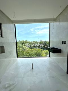 Casa de condomínio 4/4 nascente à venda no Alphaville Litoral Norte 2