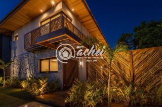 Casa de Condomínio 5/4 nascente porteira fechada à venda em Praia do Forte