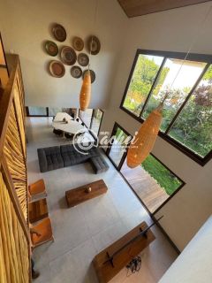 Casa de Condomínio 5/4 nascente porteira fechada à venda em Praia do Forte