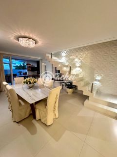 Casa moderna nascente 4/4 com energia solar à venda no Alphaville Litoral Norte 1