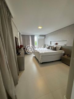 Casa moderna nascente 4/4 com energia solar à venda no Alphaville Litoral Norte 1