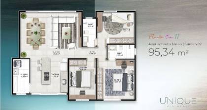 Apartamento 3/4 à venda na Avenida Priscila Dutra