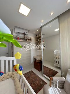 Apartamento 3/4 nascente com planejados e ar-condicionado à venda em Pitangueiras