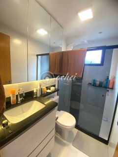 Apartamento 2/4 nascente à venda no Condomínio Foz do Joanes