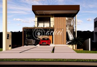 Casa 4/4 Alphaville Litoral Norte II para entrega em Dezembro