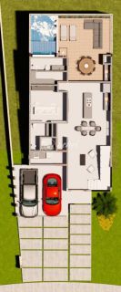 Casa 4/4 Alphaville Litoral Norte II para entrega em Dezembro