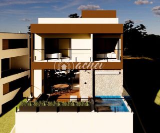 Casa 4/4 Alphaville Litoral Norte II para entrega em Dezembro