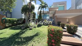 Casa nascente 4/4 no Alphaville Litoral Norte II