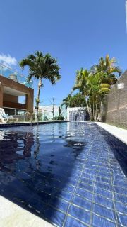 Casa nascente 4/4 no Alphaville Litoral Norte II