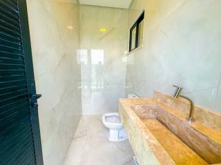 Casa plana com piscina de 3 Suítes a venda na Cidade Alphaville