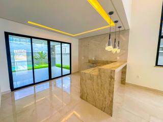 Casa plana com piscina de 3 Suítes a venda na Cidade Alphaville