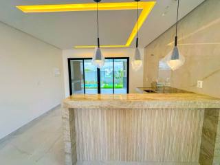 Casa plana com piscina de 3 Suítes a venda na Cidade Alphaville