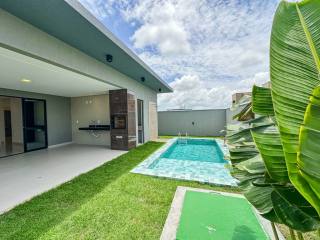 Casa plana com piscina de 3 Suítes a venda na Cidade Alphaville