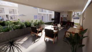 Apê com 56m² e entrada parcelada em até 50x