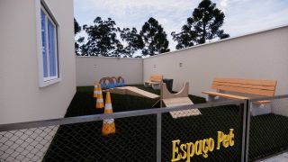 Apê com 56m² e entrada parcelada em até 50x