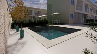 Apê com 56m² e entrada parcelada em até 50x