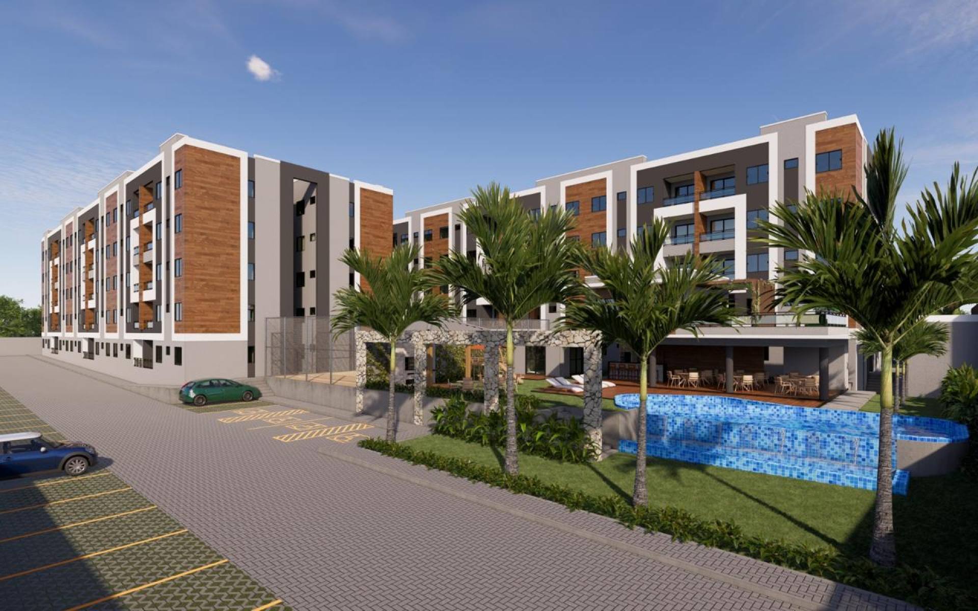 Apartamento com lazer completo em Maracanaú