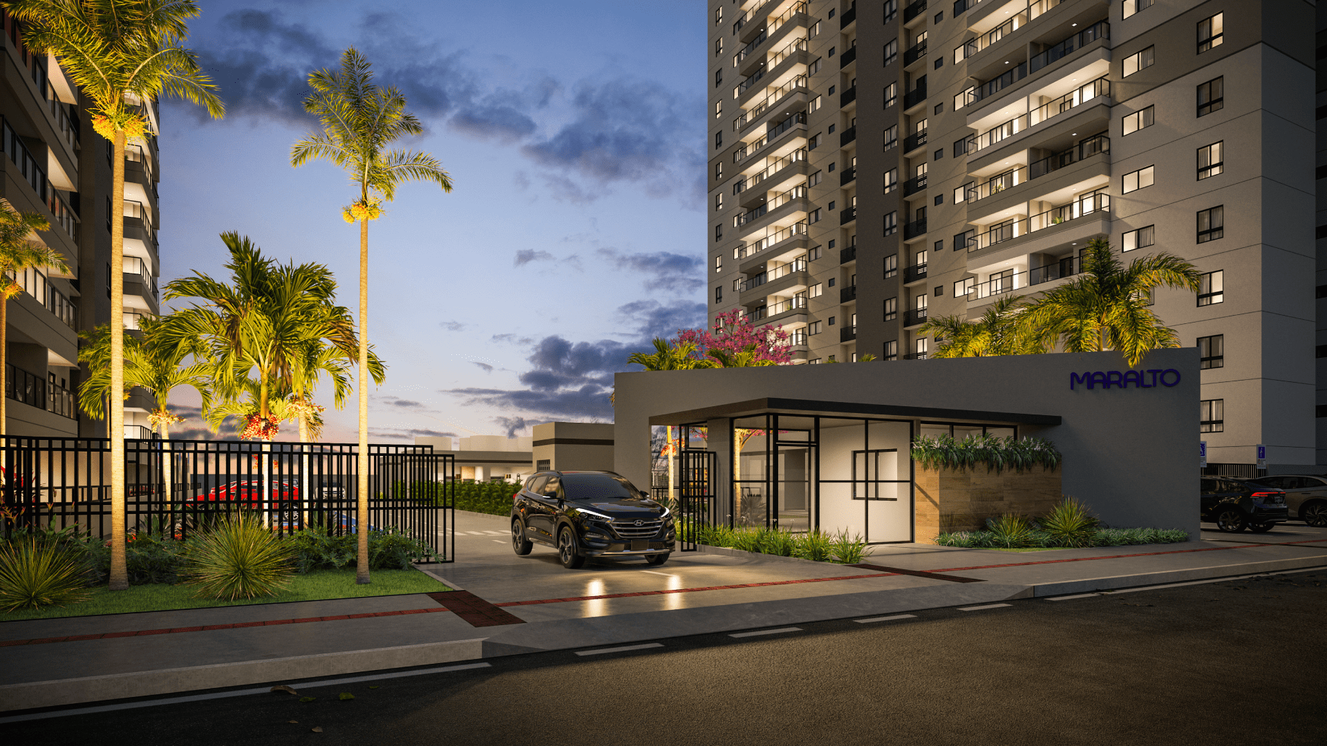 Apartamento Para Vender com 2 quartos 1 suítes no Maralto