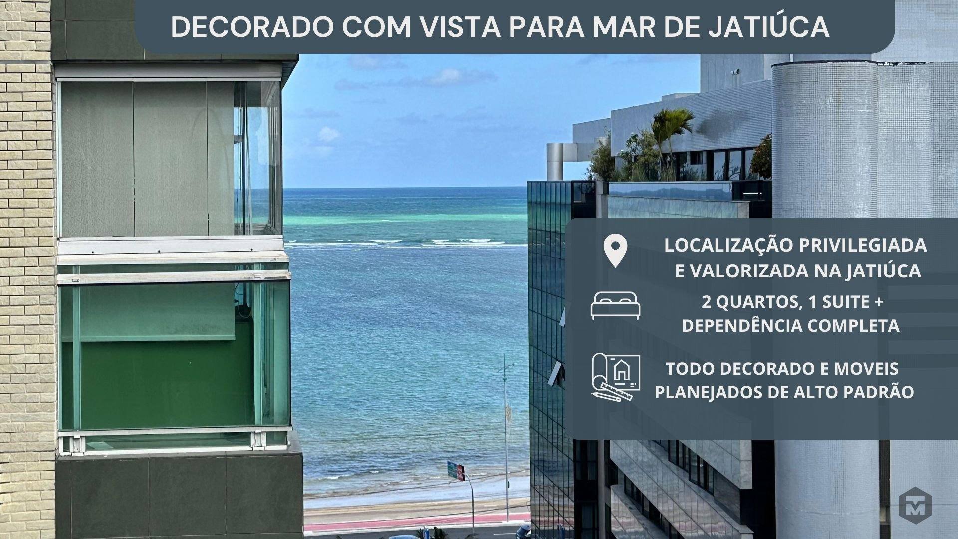 JTR 2 Quartos beira mar de Jatiúca