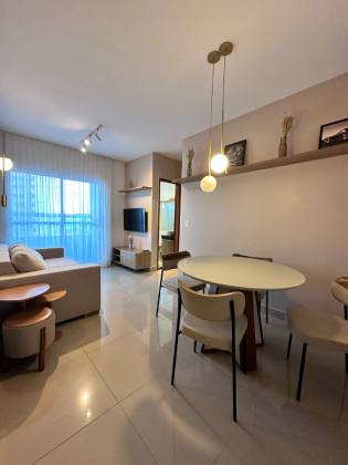 Apartamento 100% MOBILIADO- R$ 499 MIL  com 2 quartos 1 suítes no bairro Cruz das Almas em Maceió  - horizontes do litoral