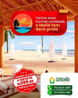 MELIÁ RESIDENCE - Condomínio de lotes com acesso à praia na Barra dos Coqueiros