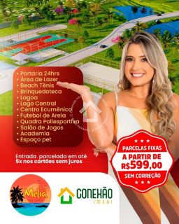 MELIÁ RESIDENCE - Condomínio de lotes com acesso à praia na Barra dos Coqueiros
