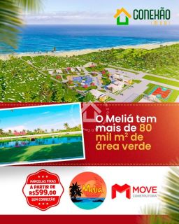 MELIÁ RESIDENCE - Condomínio de lotes com acesso à praia na Barra dos Coqueiros