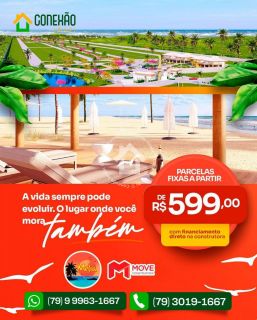 MELIÁ RESIDENCE - Condomínio de lotes com acesso à praia na Barra dos Coqueiros