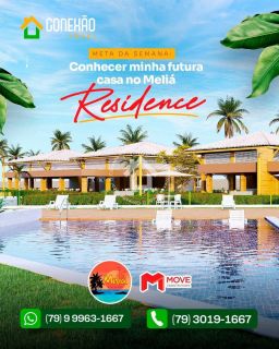 MELIÁ RESIDENCE - Condomínio de lotes com acesso à praia na Barra dos Coqueiros
