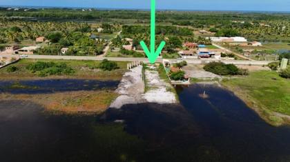 VENDE-SE Terreno com 16x70m² na Lagoa dos Tambaquis na Praia do Abaís em Estância