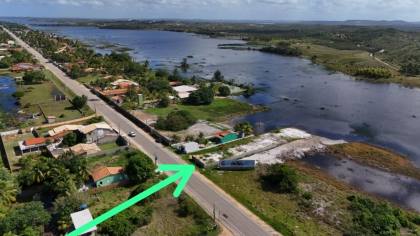 VENDE-SE Terreno com 16x70m² na Lagoa dos Tambaquis na Praia do Abaís em Estância