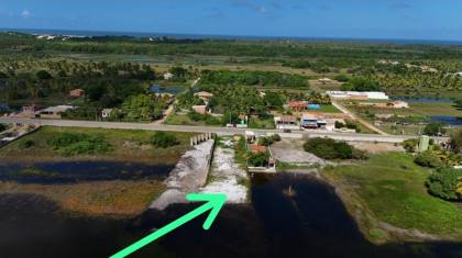 VENDE-SE Terreno com 16x70m² na Lagoa dos Tambaquis na Praia do Abaís em Estância