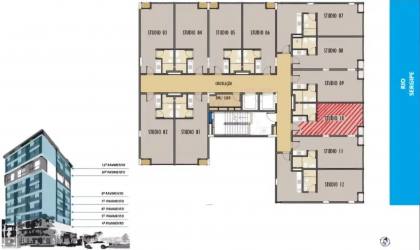 Studio Para Vender com 01 quartos no bairro Luzia em Aracaju