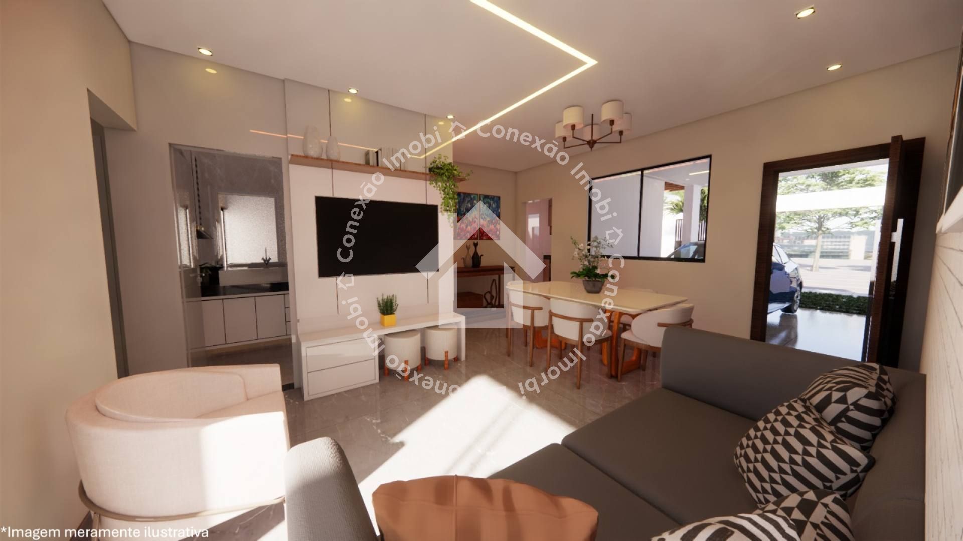 Casa nova à venda na Barra dos Coqueiros - 2 Quartos e Área gourmet | FASE FINAL DE CONSTRUÇÃO