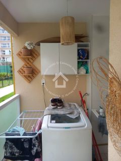 Apartamento à venda no CONDOMÍNIO JARDIM DE ARUANÃ - Bairro Aruana | 2 Quartos e Varanda Ampla