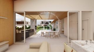 CASA DE ALTO PADRÃO À VENDA NO VILLE AL MARE- BARRA DOS COQUEIROS | 3 SUÍTES, PISCINA E ESPAÇO GOURMET