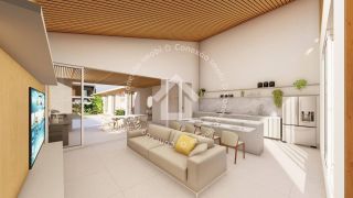 CASA DE ALTO PADRÃO À VENDA NO VILLE AL MARE- BARRA DOS COQUEIROS | 3 SUÍTES, PISCINA E ESPAÇO GOURMET