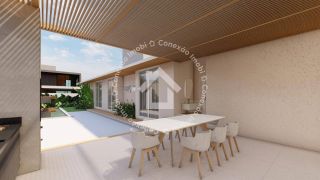 CASA DE ALTO PADRÃO À VENDA NO VILLE AL MARE- BARRA DOS COQUEIROS | 3 SUÍTES, PISCINA E ESPAÇO GOURMET