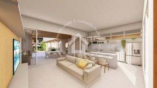 CASA DE ALTO PADRÃO À VENDA NO VILLE AL MARE- BARRA DOS COQUEIROS | 3 SUÍTES, PISCINA E ESPAÇO GOURMET