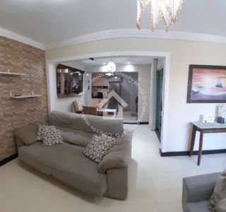 Casa à venda com 3 quartos sendo 1 suíte no condomínio fechado via mares bairro Aeroporto (Nova Aruana)