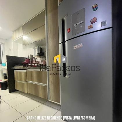 BELISSÍMO Apartamento (80M²/VISTA LIVRE/SOMBRA) no Condomínio GRAND BELIZE RESIDENCE (Bairro Farolandia)
