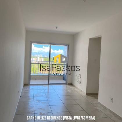 BELISSÍMO Apartamento (80M²/VISTA LIVRE/SOMBRA) no Condomínio GRAND BELIZE RESIDENCE (Bairro Farolandia)