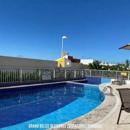 BELISSÍMO Apartamento (80M²/VISTA LIVRE/SOMBRA) no Condomínio GRAND BELIZE RESIDENCE (Bairro Farolandia)
