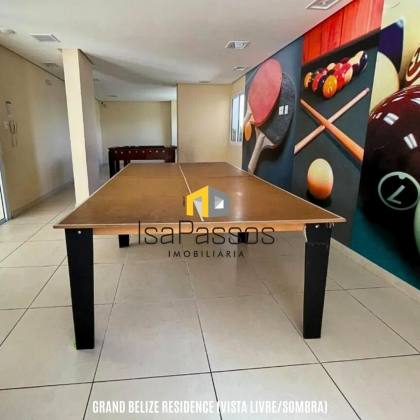 BELISSÍMO Apartamento (80M²/VISTA LIVRE/SOMBRA) no Condomínio GRAND BELIZE RESIDENCE (Bairro Farolandia)
