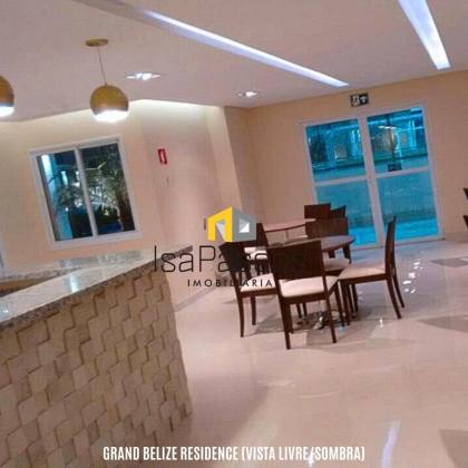 BELISSÍMO Apartamento (80M²/VISTA LIVRE/SOMBRA) no Condomínio GRAND BELIZE RESIDENCE (Bairro Farolandia)