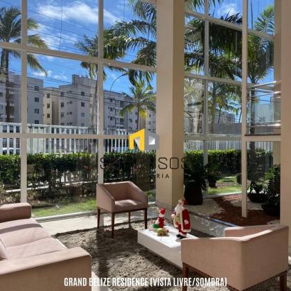 BELISSÍMO Apartamento (80M²/VISTA LIVRE/SOMBRA) no Condomínio GRAND BELIZE RESIDENCE (Bairro Farolandia)