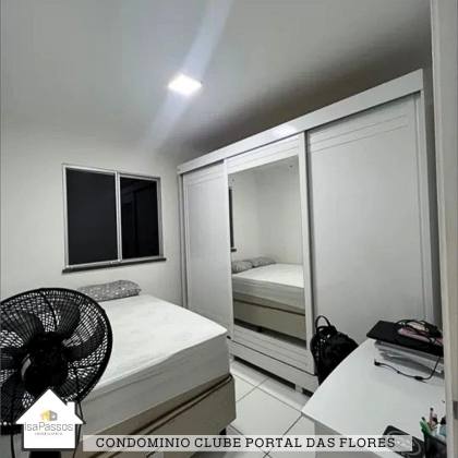 VENDO Apartamento (60M²) no Condomínio Clube Portal das Flores