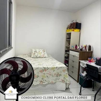VENDO Apartamento (60M²) no Condomínio Clube Portal das Flores